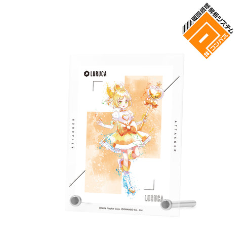 『#コンパス 戦闘摂理解析システム』ルルカ Ani-Art aqua label A6アクリルパネル